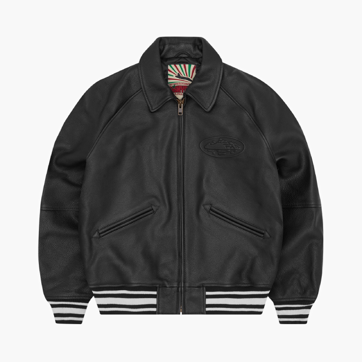 Corteiz Leather Jacket